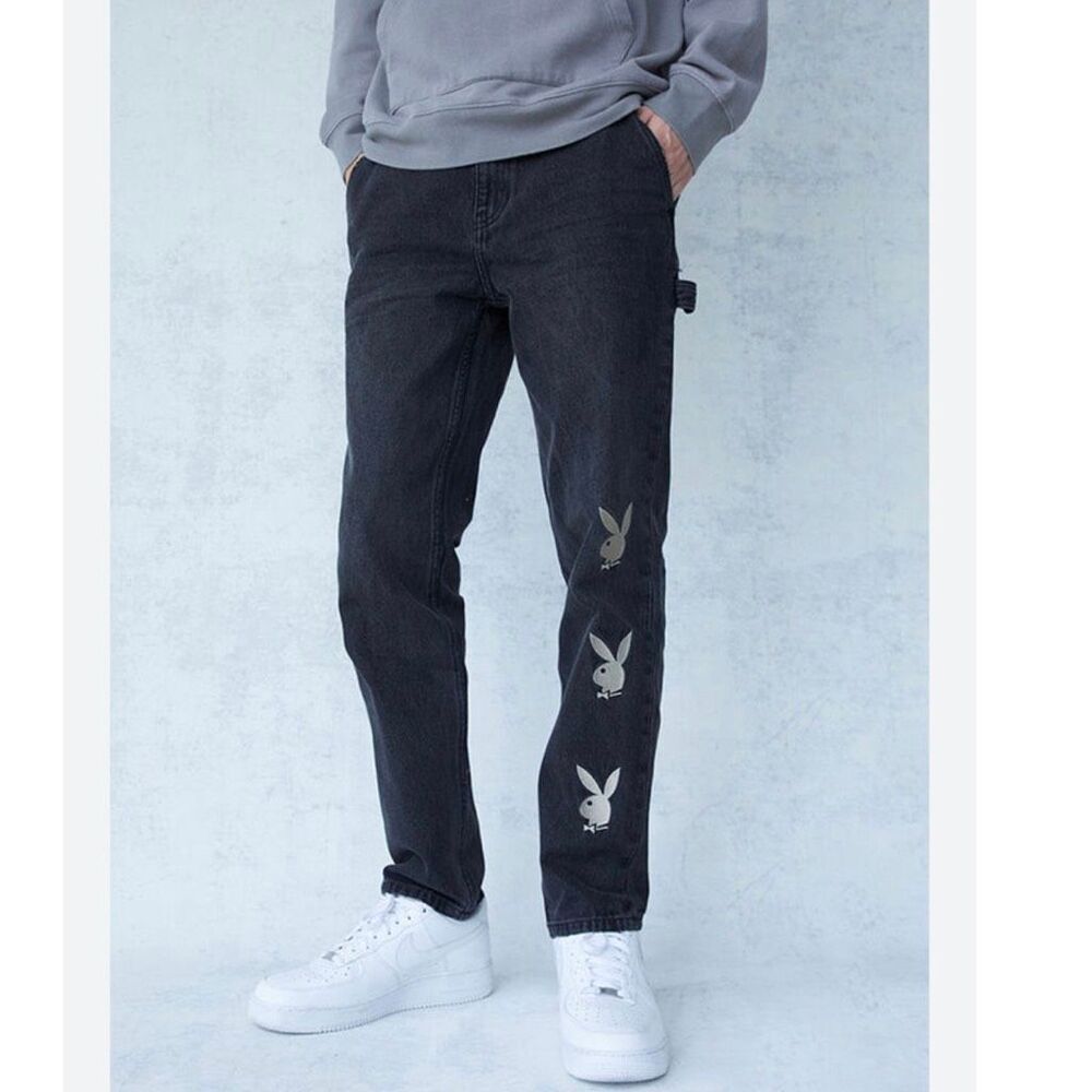 Pacsun x Playboy jeans carpenter black men’s size 30 x 30 pants